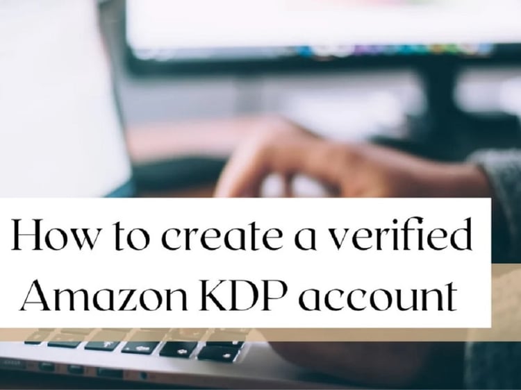 Training on creating an amazon kdp account with payment and tax details