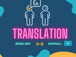 Translation from English to Somali and vice versa. | Upwork