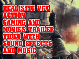 Epic action movie trailer and game trailer