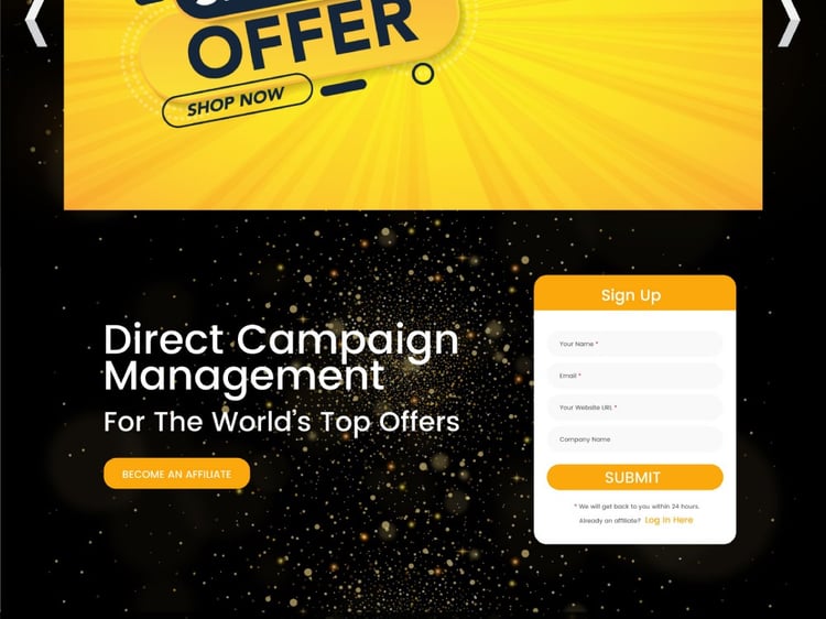 An attractive LANDING PAGE design [PRO] | Upwork