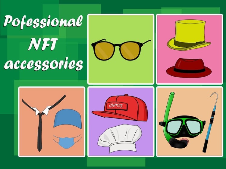 Custom accessories for your NFT character