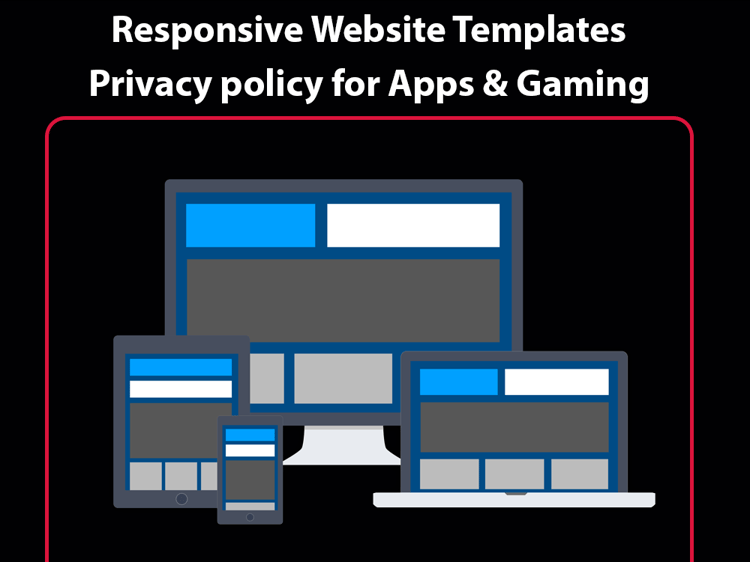 Responsive Website HTML Templates For Application And Gaming Upwork