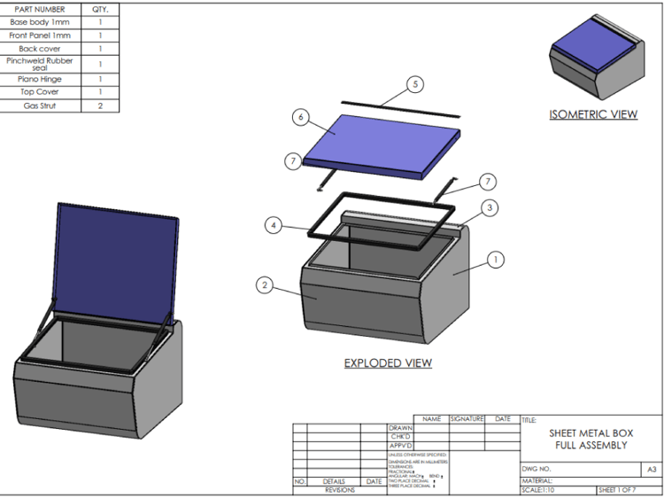 The best Sheet metal design for your product with 2D drawings, DXF and more Upwork