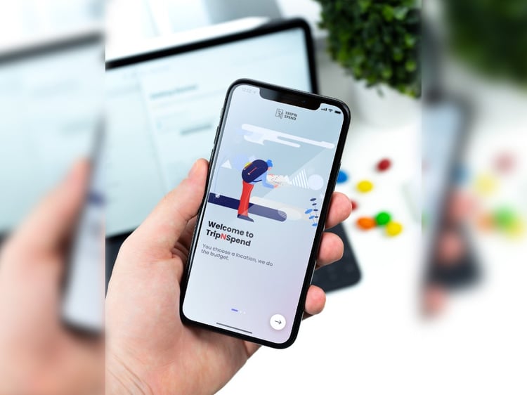 A minimal mobile UI UX design for your business | Upwork