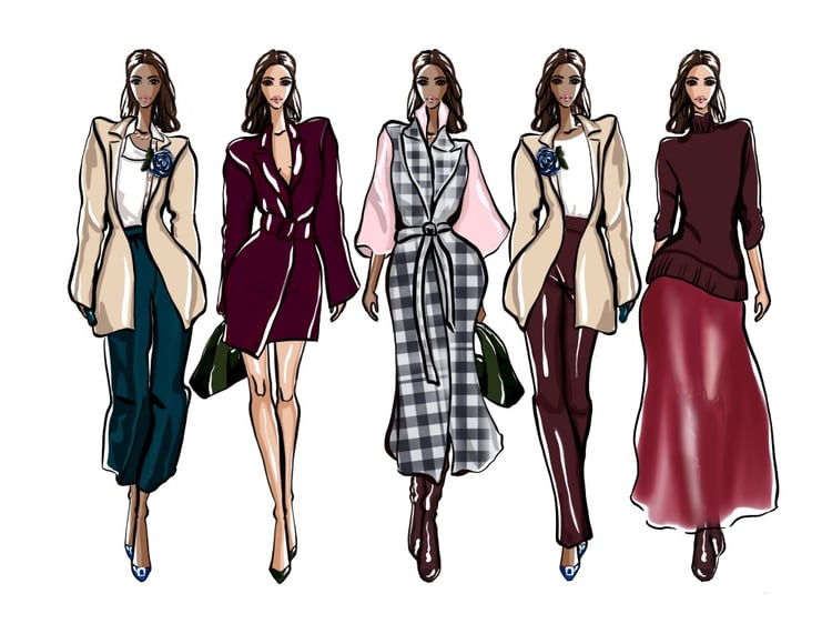 Fashion illustration for your clothes collection | Upwork