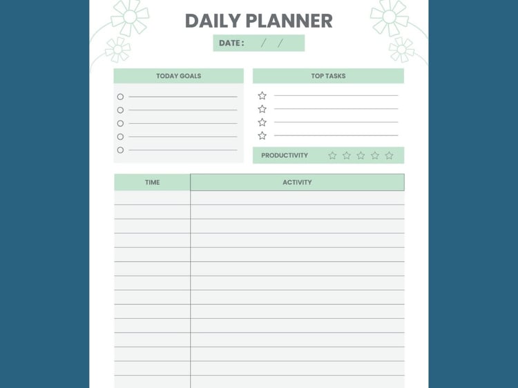 A digital printable planner journal worksheet coloring book E-book ...