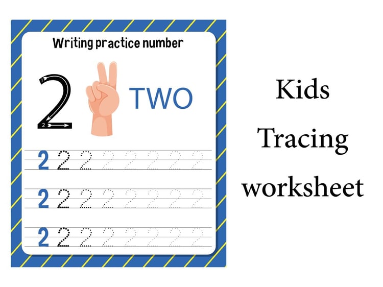 Children activity and tracing workbook, coloring, dot to dot pages | Upwork