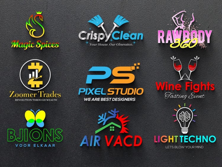 Unique, professional 3d logo design for your business, brand or company ...