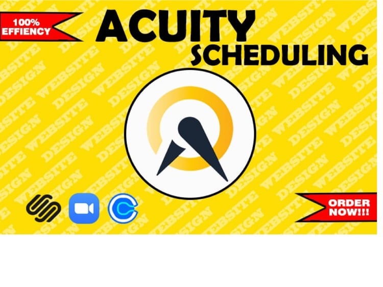 Help or setup acuity scheduling appointments booking services here