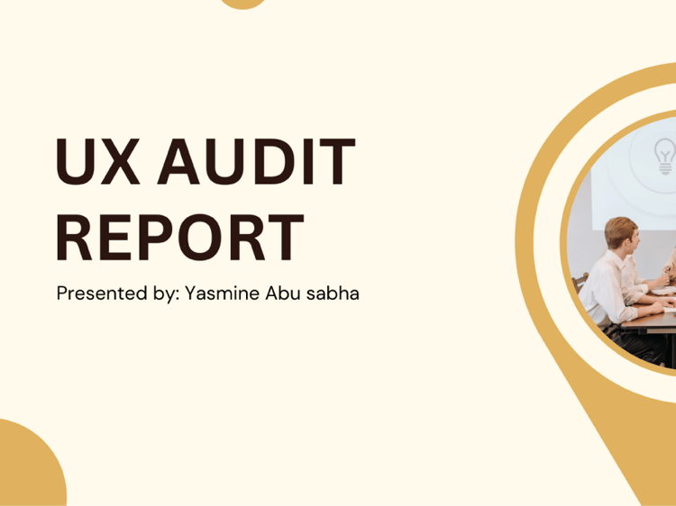A detailed UX audit report with valuable insights for your app/website ...