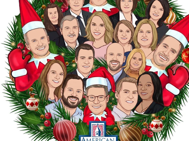 Team Christmas Caricature Drawing | Upwork