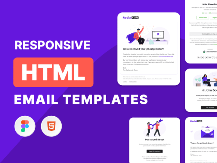 Email templates design custom coding and responsive design | Upwork