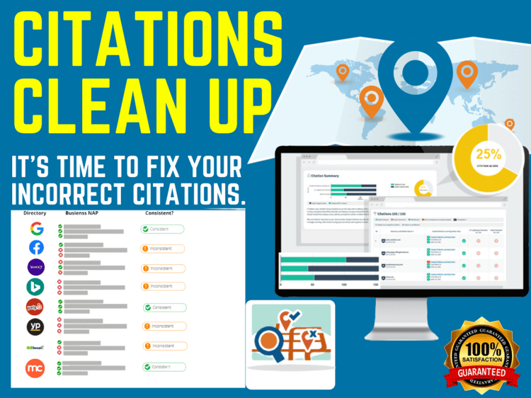 Picture of A deep local citations audit and citations clean-up service (any ...