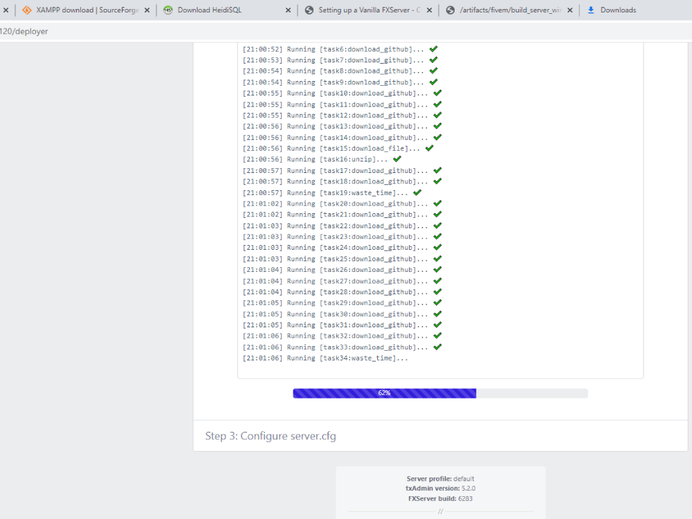 Install fivem server qb or esx add resources to your vps with database |  Upwork