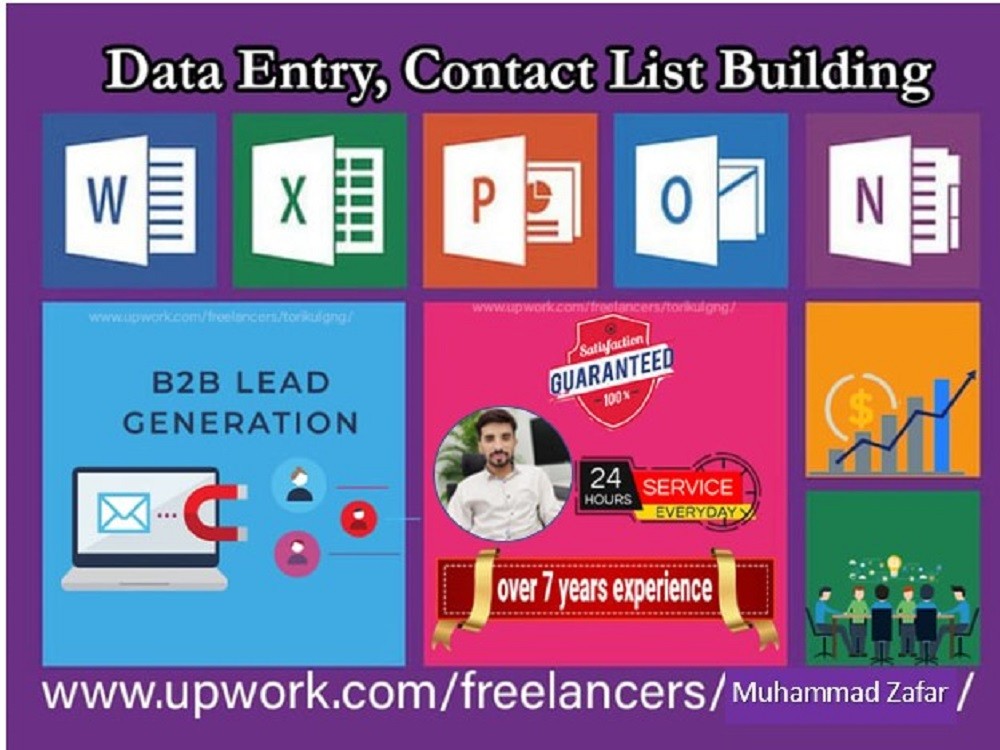 Perfect data entry, web research and copy paste services | Upwork