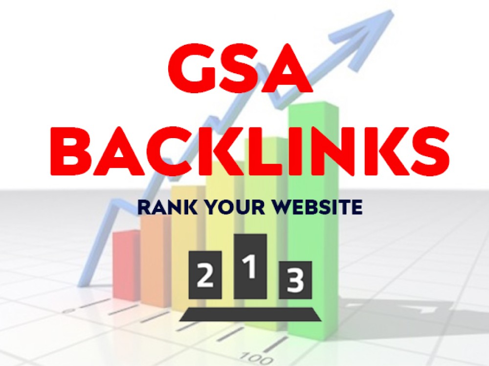 GSA backlinks for top rank in your website on seo | Upwork