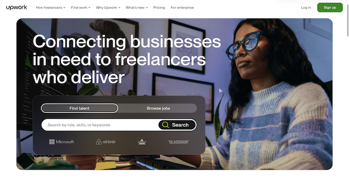 Upwork for hiring