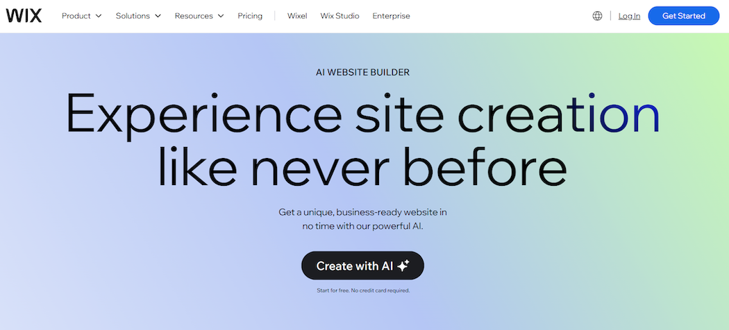 Wix AI Website Builder