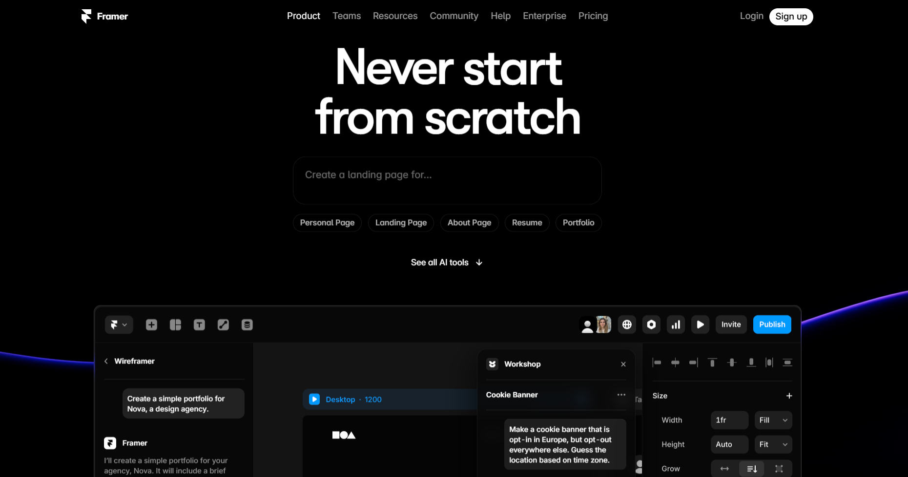 Framer AI