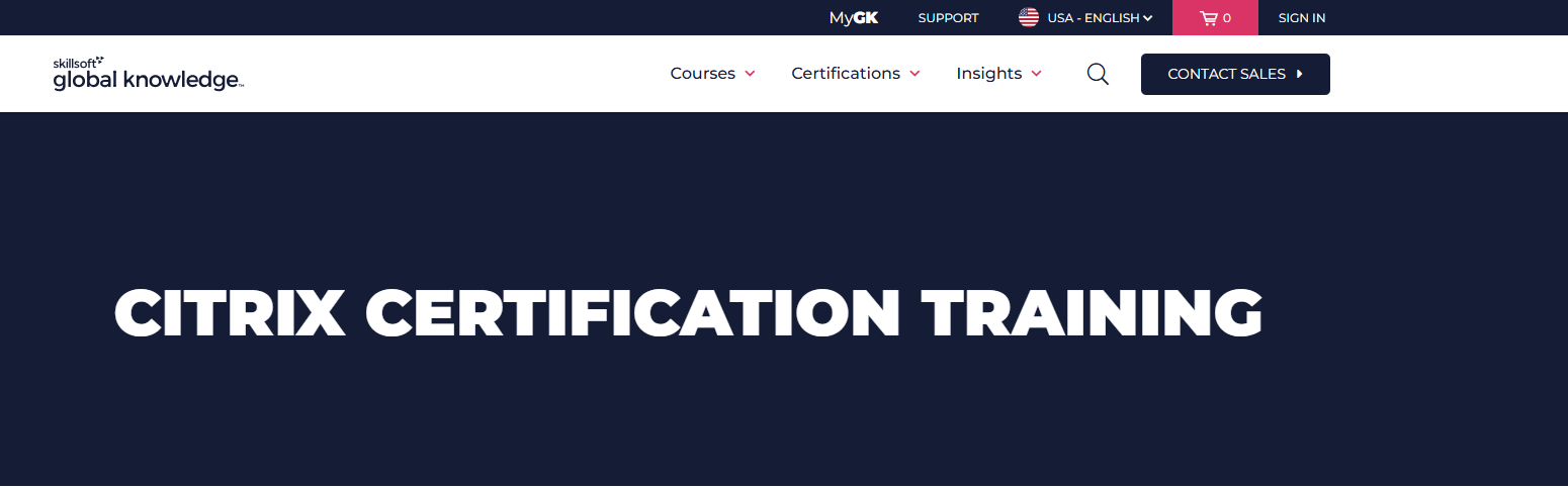 Citrix certified professional