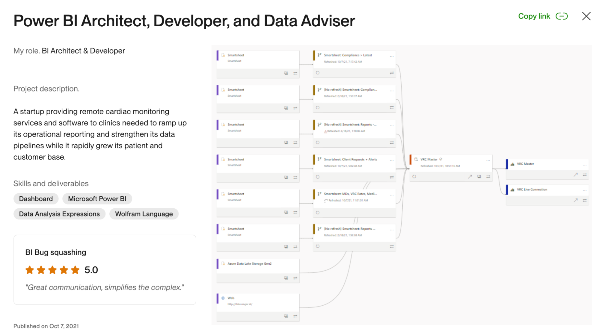 portfolio example