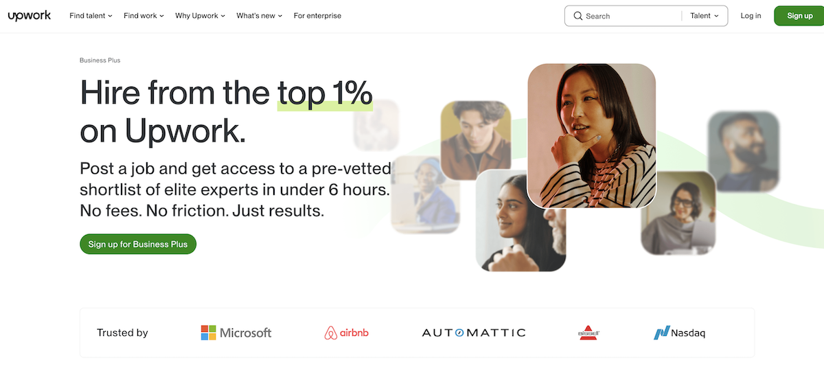 Upwork Business Plus