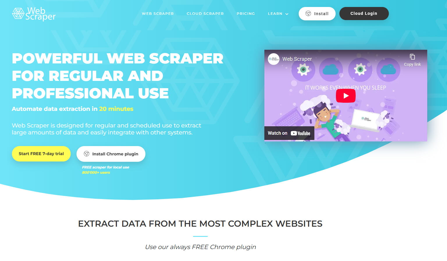 Webscraper