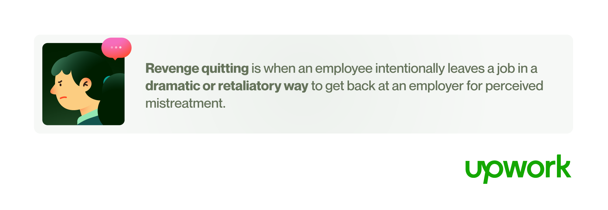 What is revenge quitting?