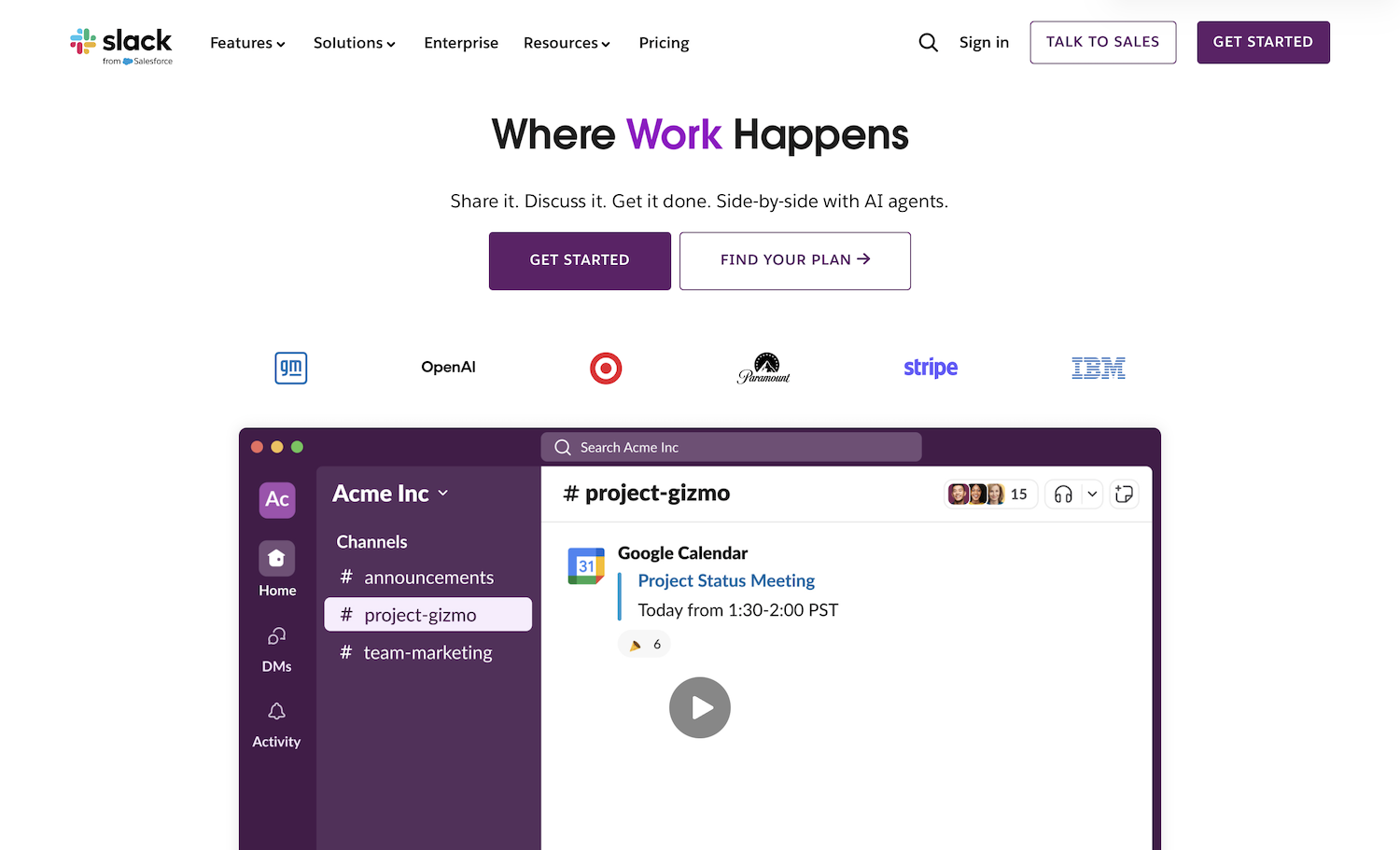 Slack for asynchronous communication