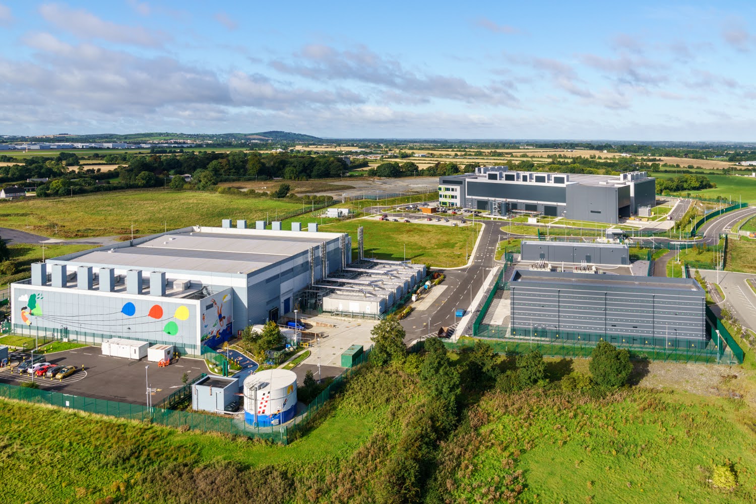  Every time you access a cloud-based AI tool like ChatGPT or Gemini, you're drawing upon GPUs housed in a large data center like this Google property in Ireland
