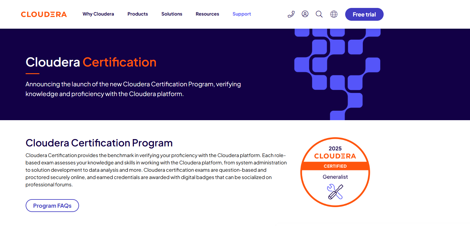 Cloudera generalist