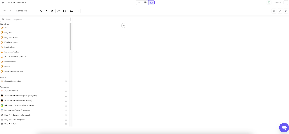 AI writing workflow 1