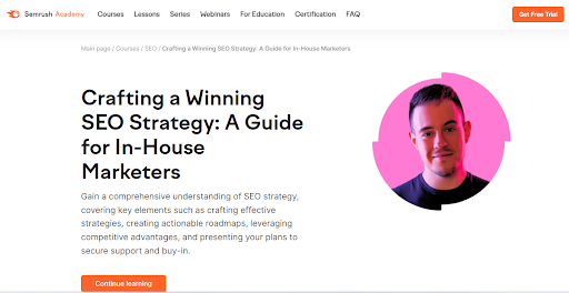 Crafting a Winning SEO by Semrush