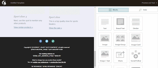 Create footer 3