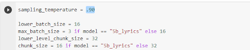 Generate your first song 3