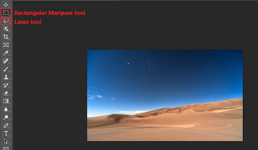 Identify an object or area in your image