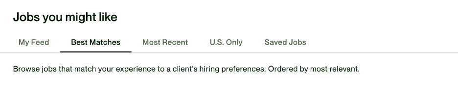 Jobs you might like