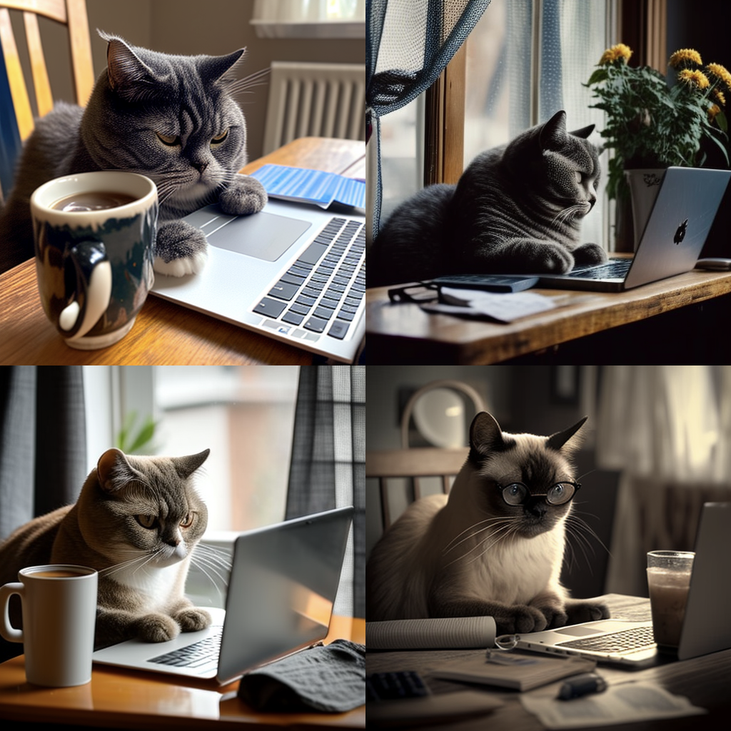 Midjourney cats