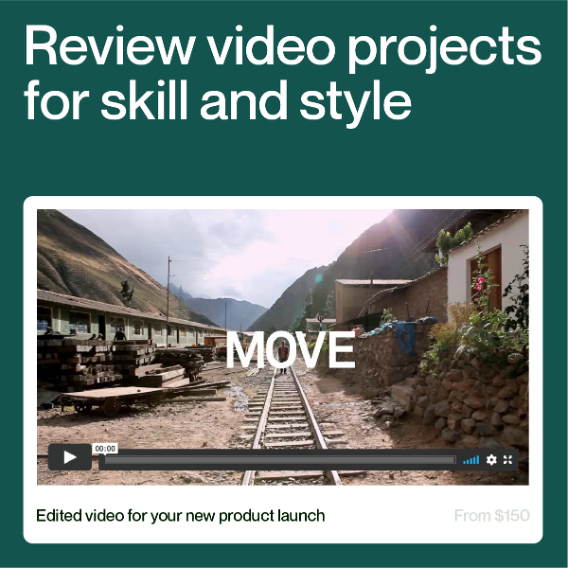 Review video projects