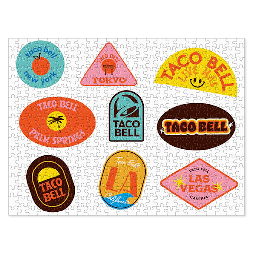 Taco bell puzzles