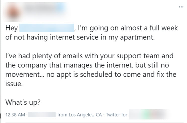 Twitter negative