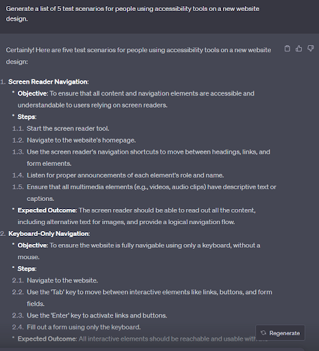 User testing and feedback 2