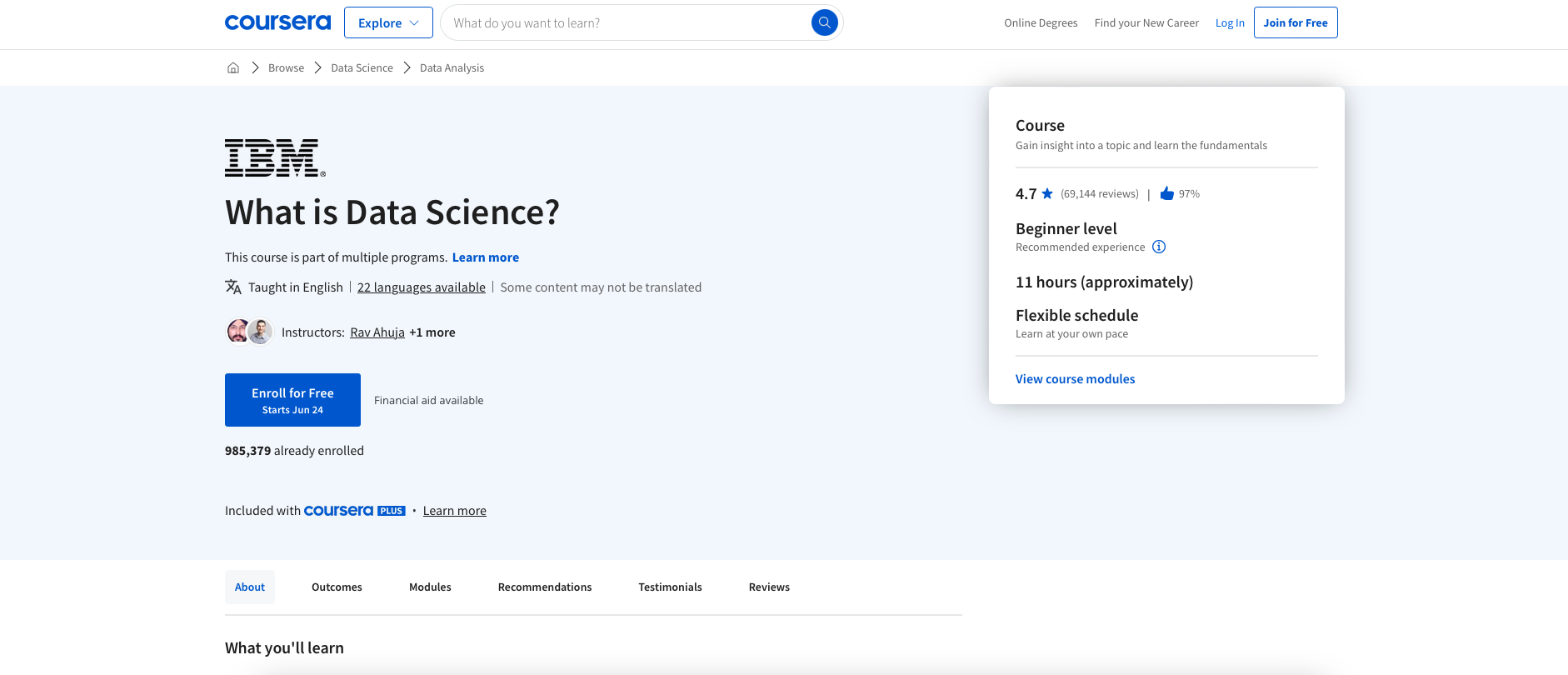 What is data science