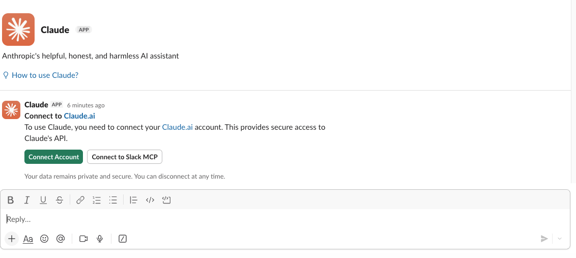 Secure access to the Anthropic Claude API