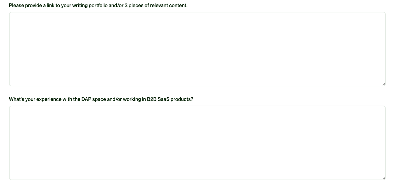 Additional questions