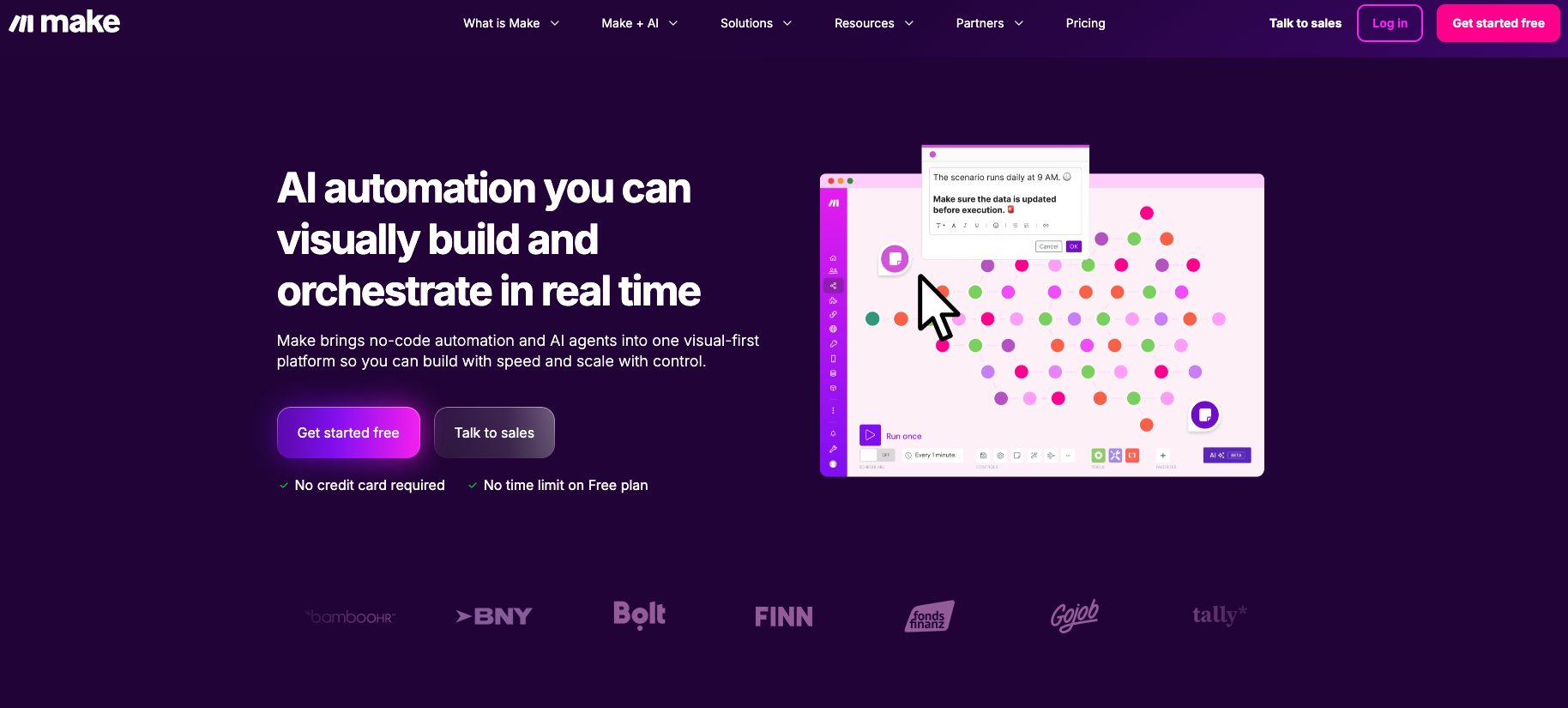 Make: best for using prebuilt app connections