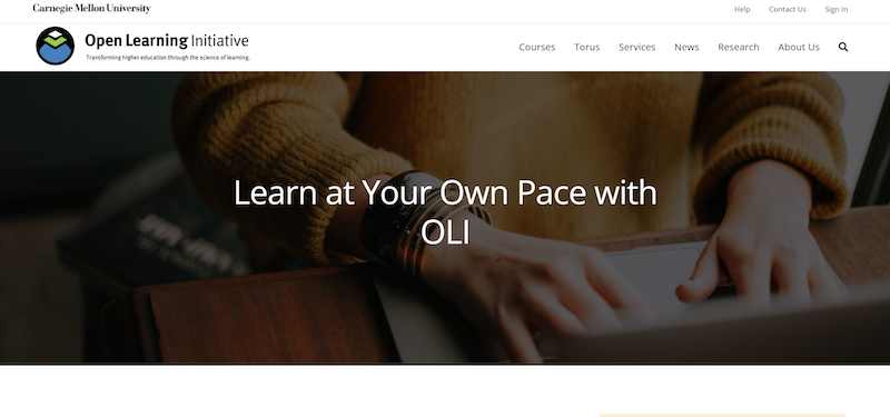 Carnegie Mellon University Open Learning Initiative