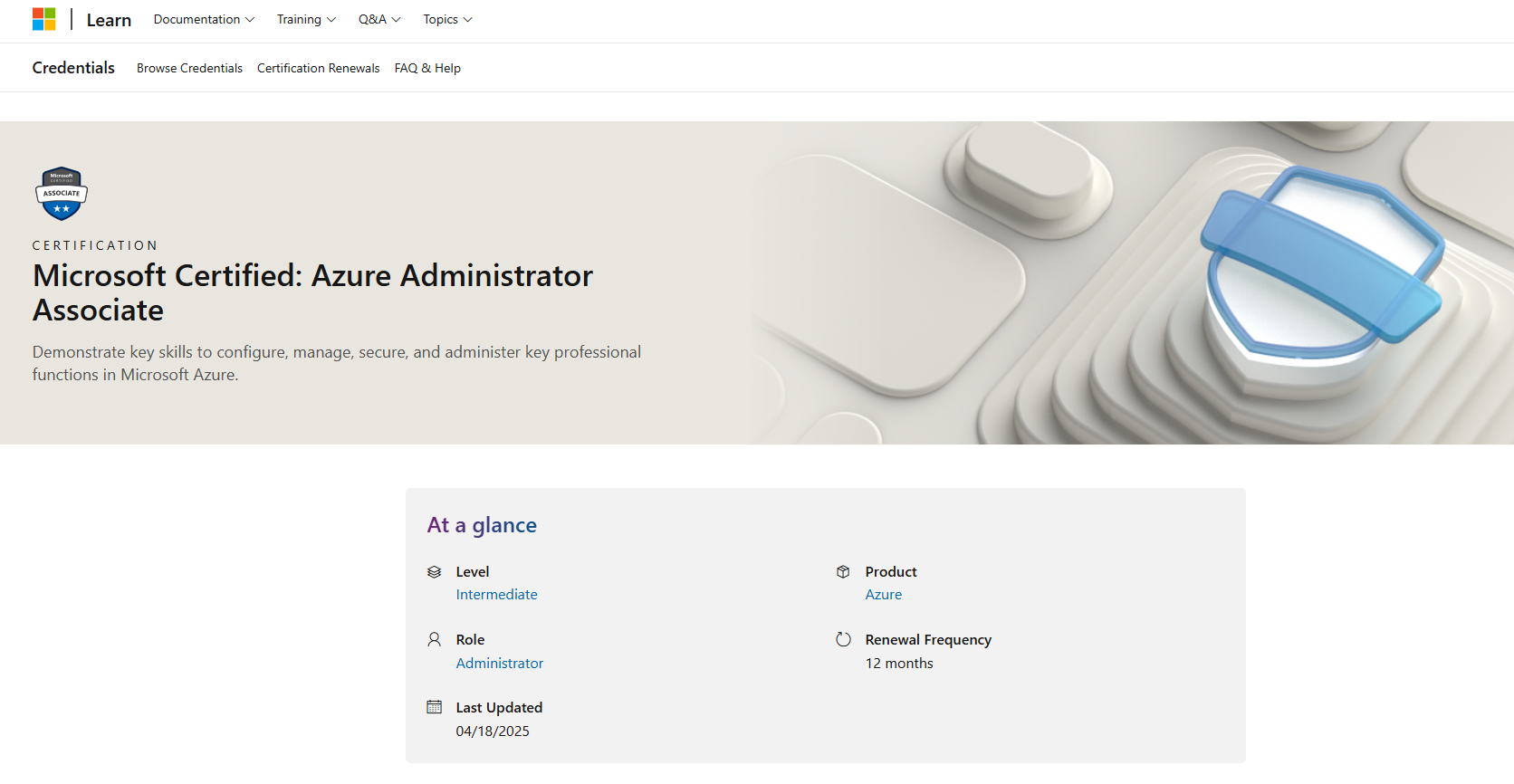Azure Adminitrator associate