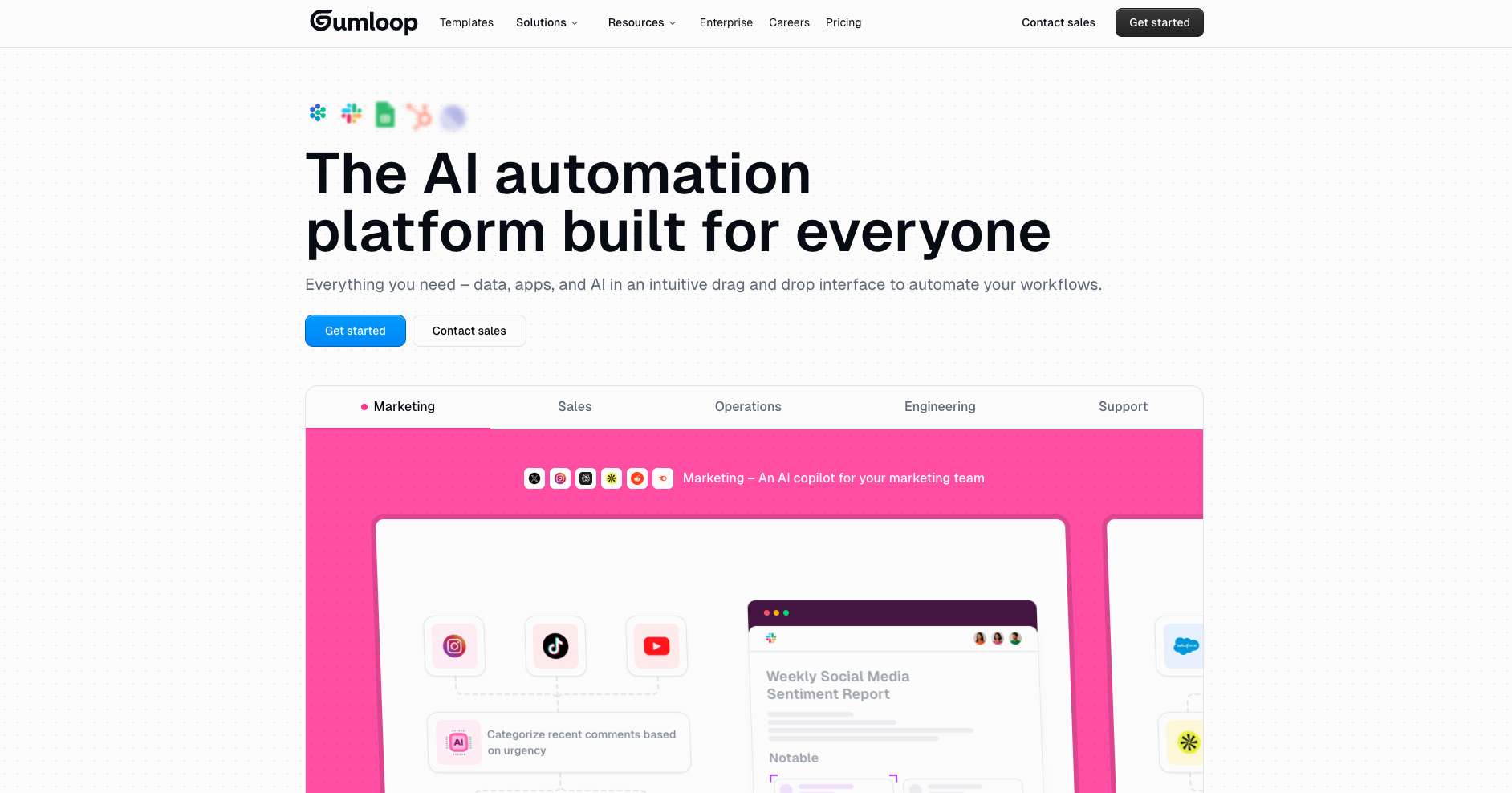 Gumloop: best for exploring AI capabilities