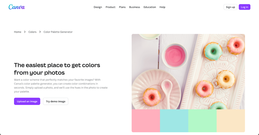 Canva Color Palette Generator